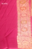 Designer Brush Paint Banarasi Georgette Silk Saree